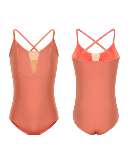 BODY BALETOWE STRÓJ DO TAŃCA BALETU MORELOWE