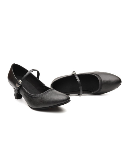 BUTY DO TAŃCA TANECZNE STANDARDU CZARNE BLACK 5cm