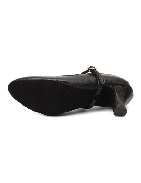 BUTY DO TAŃCA TANECZNE STANDARDU CZARNE BLACK 5cm