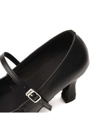 BUTY DO TAŃCA TANECZNE STANDARDU CZARNE BLACK 7cm