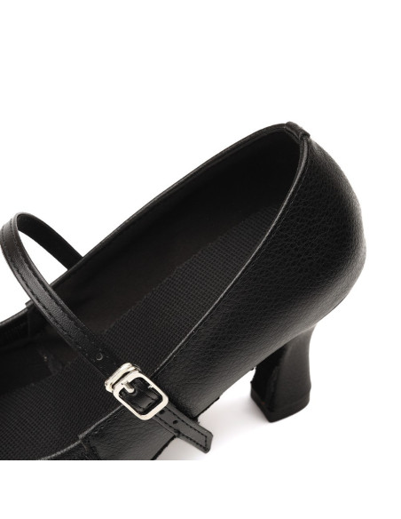 BUTY DO TAŃCA TANECZNE STANDARDU CZARNE BLACK 7cm
