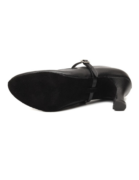 BUTY DO TAŃCA TANECZNE STANDARDU CZARNE BLACK 7cm