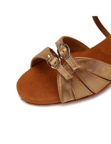 BUTY DO TAŃCA TANECZNE REGULOWANE CIELISTE 5,5cm