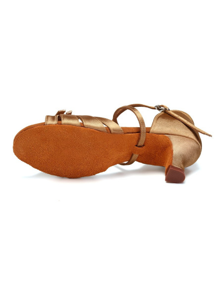 BUTY DO TAŃCA TANECZNE REGULOWANE CIELISTE 5,5cm