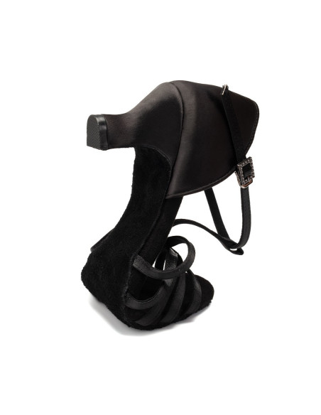 BUTY DO TAŃCA TANECZNE LATINO CZARNE BLACK 5,5cm