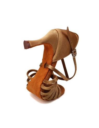 BUTY DO TAŃCA TANECZNE WYGODNE LATINO NUDE 7,5cm