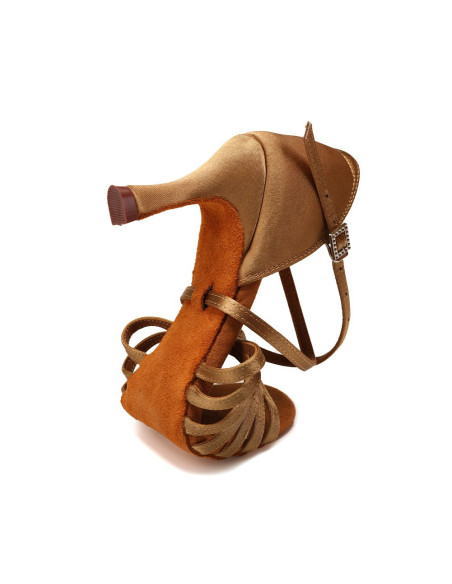 BUTY DO TAŃCA TANECZNE WYGODNE LATINO NUDE 7,5cm