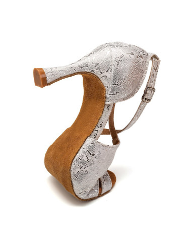 BUTY DO TAŃCA NA ŚLUB ŚLUBNE JAK WĄŻ OBCAS 9cm