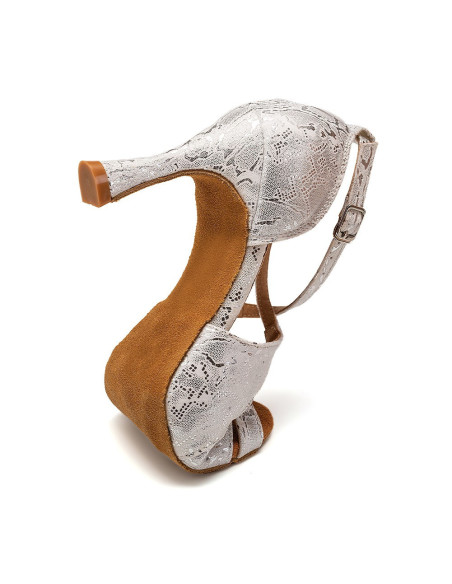 BUTY DO TAŃCA NA ŚLUB ŚLUBNE JAK WĄŻ OBCAS 9cm