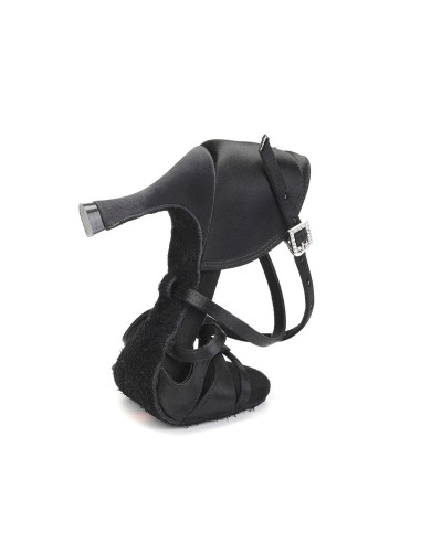 BUTY DO TAŃCA TANECZNE DELIKATNE CZARNE 7,5cm