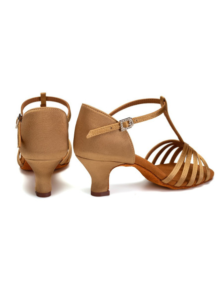 BUTY DO TAŃCA TANECZNE CIELISTE NUDE BEŻOWE 5,5cm