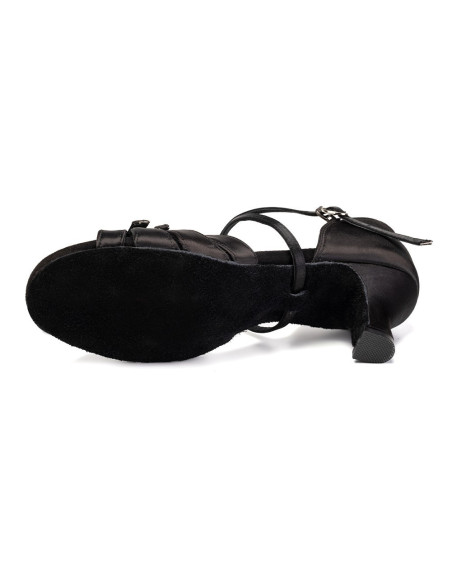 BUTY DO TAŃCA TANECZNE REGULOWANE CZARNE 5,5cm