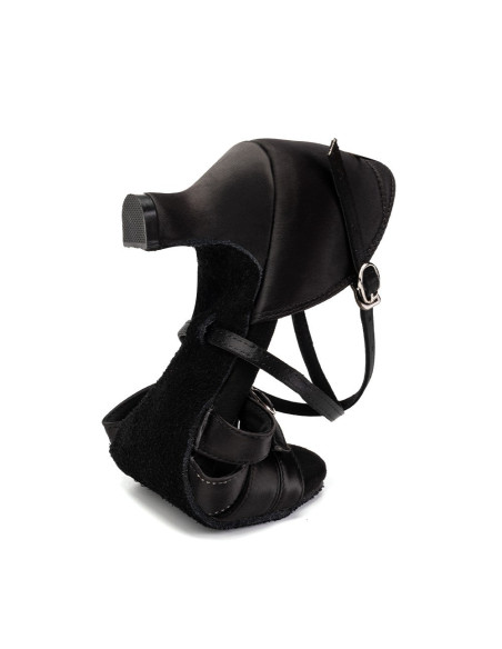 BUTY DO TAŃCA TANECZNE REGULOWANE CZARNE 5,5cm