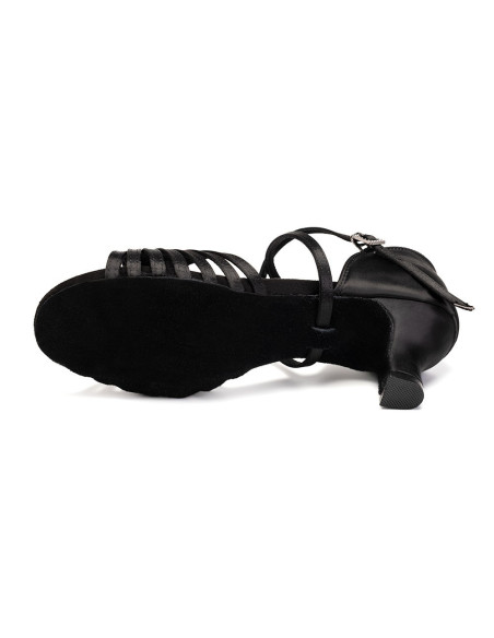 BUTY DO TAŃCA TANECZNE WYGODNE LATINO BLACK 5,5cm