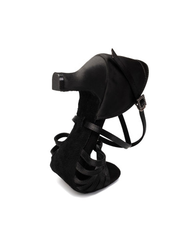 BUTY DO TAŃCA TANECZNE WYGODNE LATINO BLACK 5,5cm