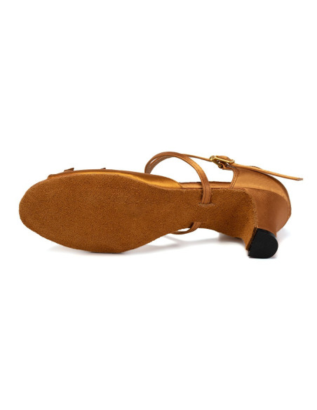 BUTY DO TAŃCA TANECZNE CIELISTE DLA DZIECI 4,5cm