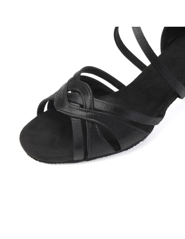 BUTY DO TAŃCA TANECZNE DELIKATNE CZARNE 5,5cm