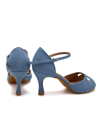 BUTY DO TAŃCA TANECZNE LATINO SALSA STYLOWE 7,5cm