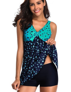 STRÓJ KĄPIELOWY SUKIENKA DWUCZĘŚCIOWA SPODENKI