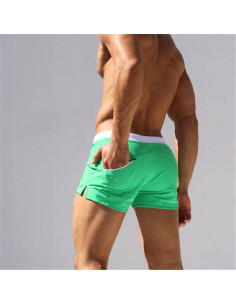 KĄPIELÓWKI SZORTY KĄPIELOWE BOKSERKI SZMARAGD 2