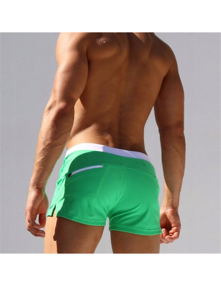 KĄPIELÓWKI SZORTY KĄPIELOWE BOKSERKI SZMARAGD