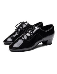 BUTY CHŁOPIĘCE DLA DZIECI DO TAŃCA LATINO LAKIERKI