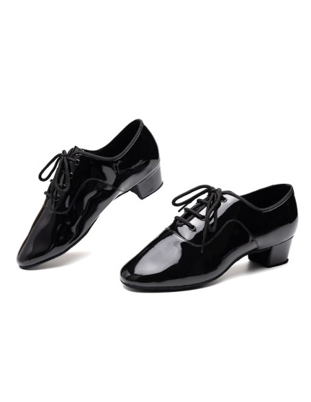 BUTY CHŁOPIĘCE DLA DZIECI DO TAŃCA LATINO LAKIERKI