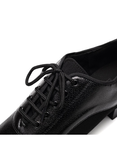 BUTY MĘSKIE DO TAŃCA TANECZNE LATINO SKÓRA 4,5cm