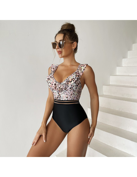 BIKINI STRÓJ KOSTIUM KĄPIELOWY FALBANKA SEXY