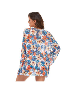 STRÓJ KĄPIELOWY KOSTIUM TRZYCZĘŚCIOWY NARZUTKA 2