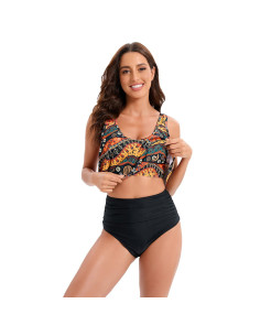 STRÓJ KĄPIELOWY KOSTIUM WYSOKI STAN BOHO 2