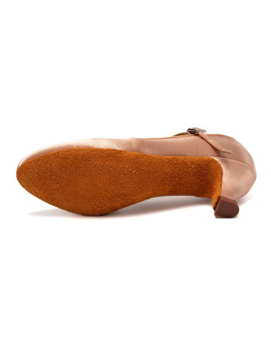 BUTY DO TAŃCA STANDARDU DELIKATNE CIELISTE 5,5cm