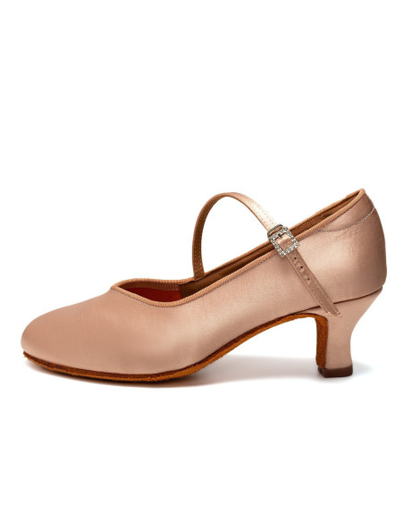 BUTY DO TAŃCA STANDARDU DELIKATNE CIELISTE 5,5cm