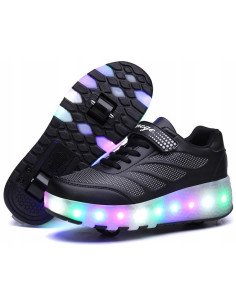 BUTOROLKI BUTY Z ROLKAMI ROLKI WROTKI LED Z POLSKI