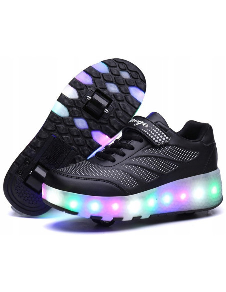 BUTOROLKI BUTY Z ROLKAMI ROLKI WROTKI LED Z POLSKI