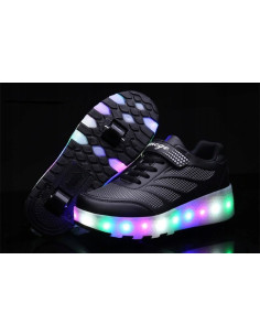 BUTOROLKI BUTY Z ROLKAMI ROLKI WROTKI LED Z POLSKI 2