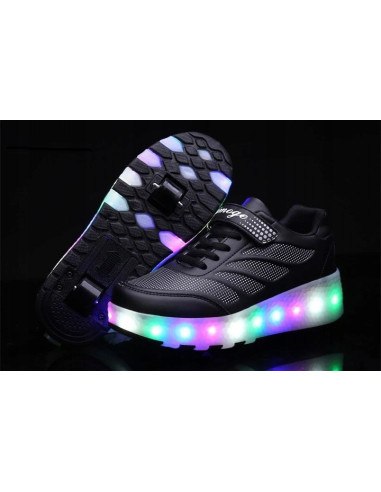 BUTOROLKI BUTY Z ROLKAMI ROLKI WROTKI LED