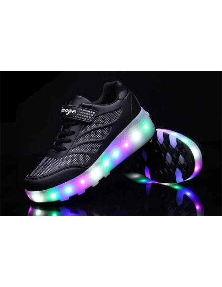 BUTOROLKI BUTY Z ROLKAMI ROLKI WROTKI LED Z POLSKI