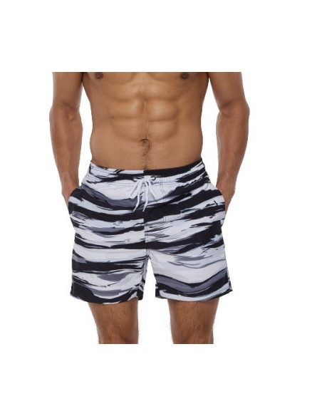 KĄPIELÓWKI MĘSKIE SZORTY SPODENKI LEOPARD