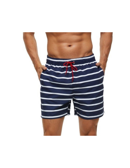 KĄPIELÓWKI MĘSKIE SZORTY SPODENKI W PASKI