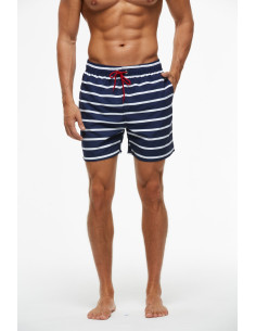 KĄPIELÓWKI MĘSKIE SZORTY SPODENKI W PASKI 2