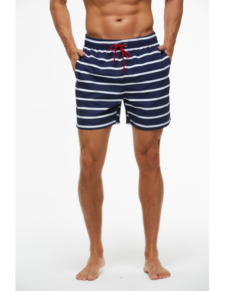 KĄPIELÓWKI MĘSKIE SZORTY SPODENKI W PASKI