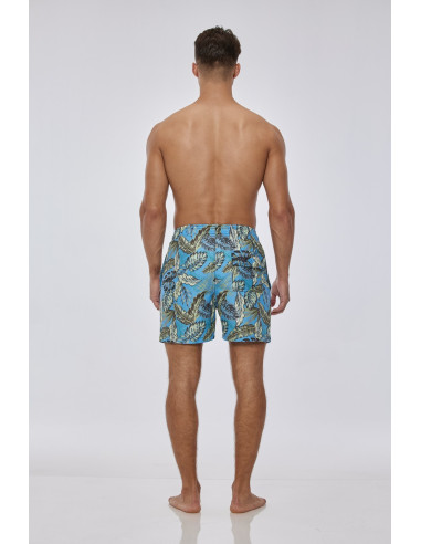 KĄPIELÓWKI MĘSKIE SZORTY SPODENKI LIŚCIE