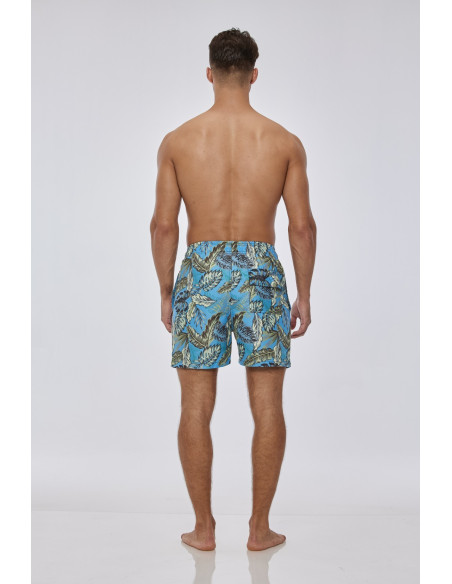 KĄPIELÓWKI MĘSKIE SZORTY SPODENKI LIŚCIE