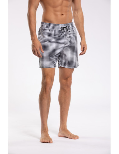 KĄPIELÓWKI MĘSKIE SZORTY SPODENKI PEPITKA