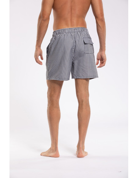 KĄPIELÓWKI MĘSKIE SZORTY SPODENKI PEPITKA