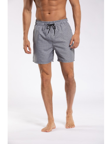 KĄPIELÓWKI MĘSKIE SZORTY SPODENKI PEPITKA