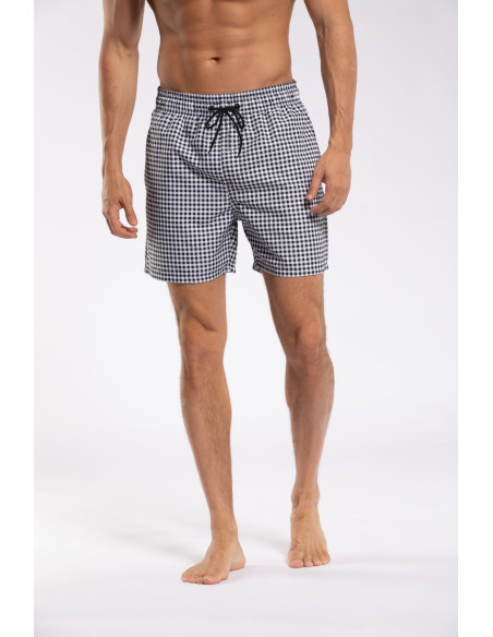 KĄPIELÓWKI MĘSKIE SZORTY SPODENKI PEPITKA