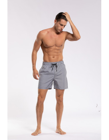 KĄPIELÓWKI MĘSKIE SZORTY SPODENKI PEPITKA