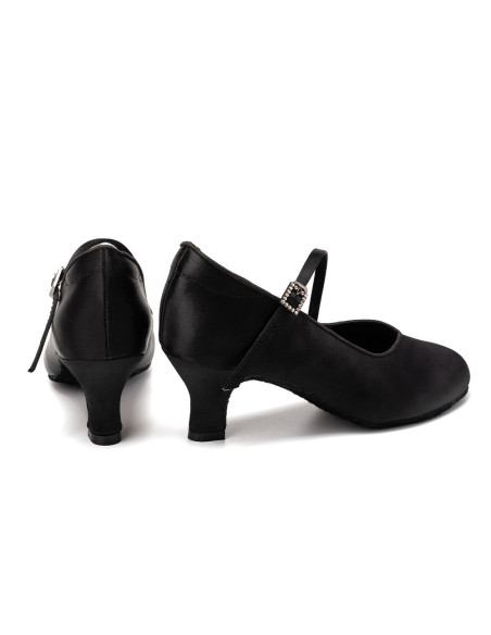 BUTY DO TAŃCA STANDARDU DELIKATNE CZARNE 5,5cm